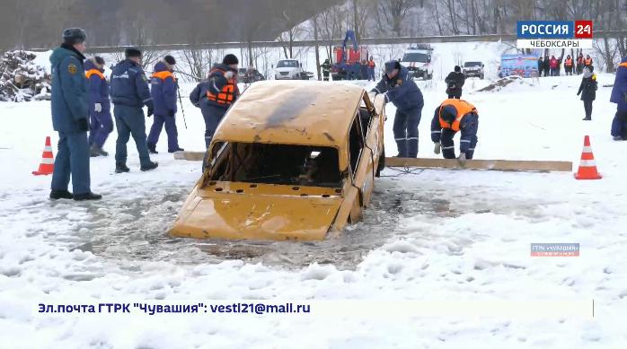 На Волге прошли учения МЧС
