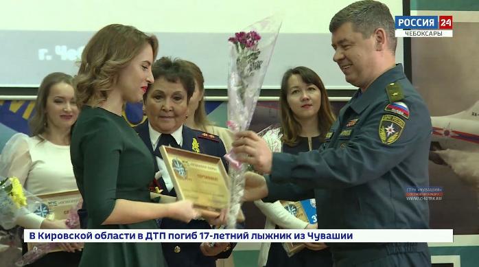 Сегодня в региональном управлении МЧС чествовали победителей регионального этапа конкурса "Созвездие мужества"