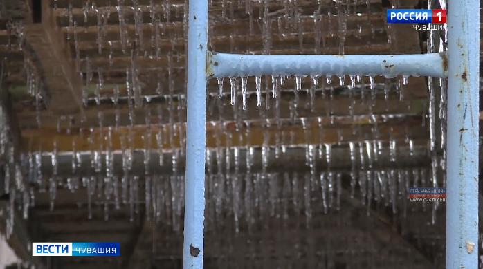 Чувашия продолжает находиться в ледяном плену