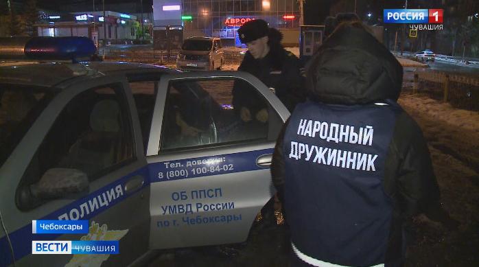 Чувашские студенты постигают азы профессии полицейского