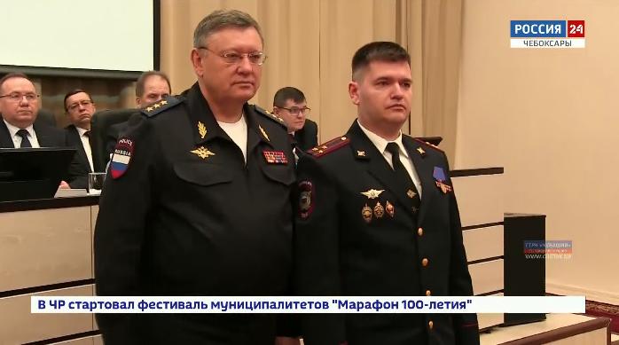 Чувашские стражи правопорядка подвели итоги  за 2019 год и получили заслуженные награды