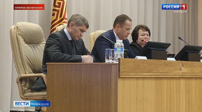 Полномочный представитель Президента в Поволжье Игорь Комаров представил нового Главу Чувашии  