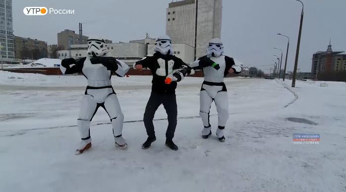    В Чебоксарах штурмовики из «Звездных войн» отметили 3-летие появления интеренет-мема   