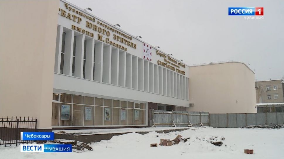     Возле  чебоксарского ТЮЗа будет новая площадка с фонтаном     