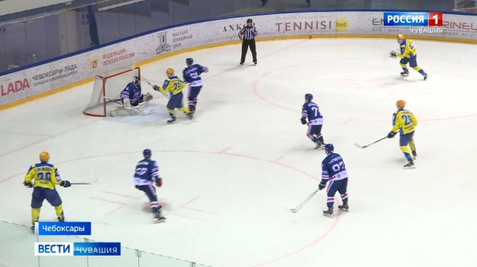  ХК «Чебоксары» потерпели поражение в серии матчей против дружины из Набережных Челнов 
