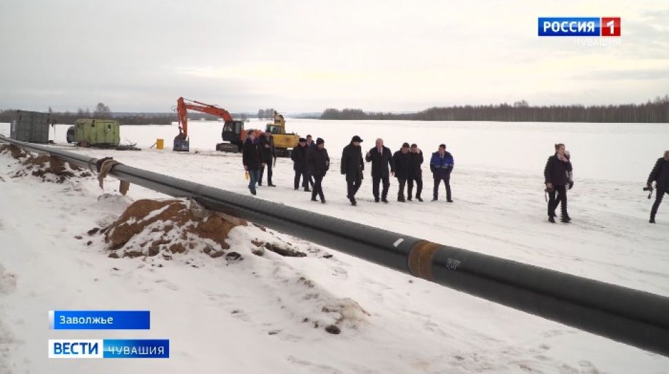     В Чувашии приступили к прокладке газового трубопровода     