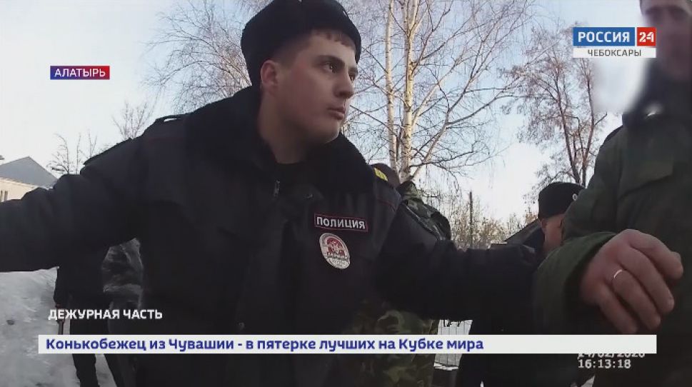  В Алатыре полицейские задержали пьяного мотоциклиста с пассажирами 