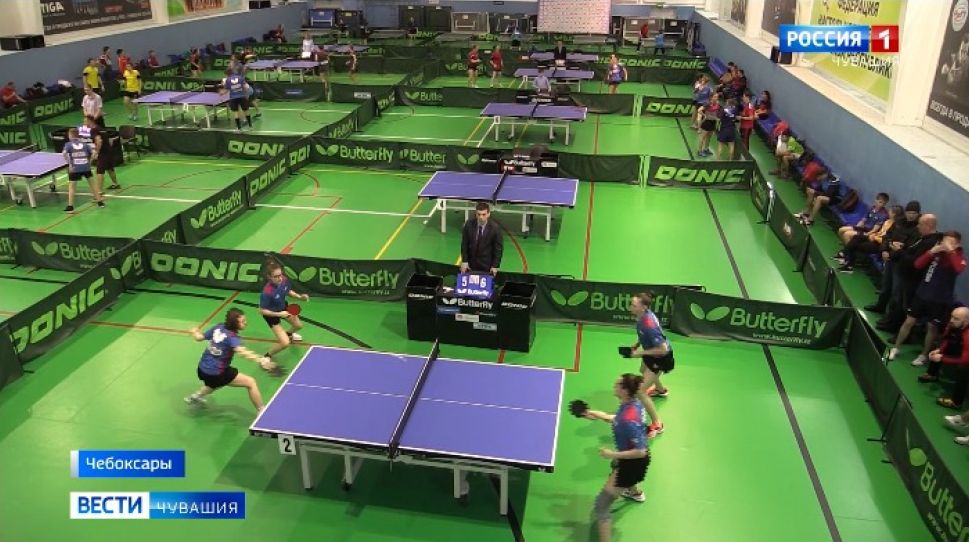 В Чебоксарах прошел кубок России по спорту глухих (настольный теннис)