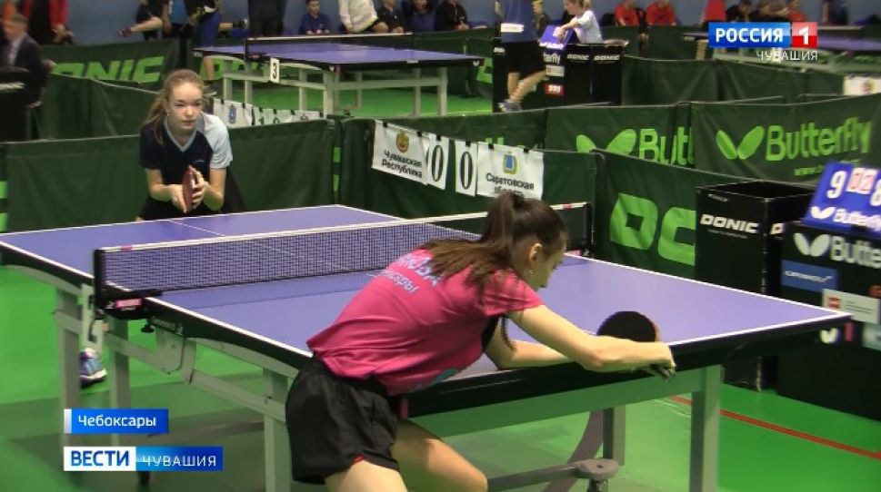   Юные спортсмены из Чувашии успешно выступили на окружных соревнованиях по настольному теннису  