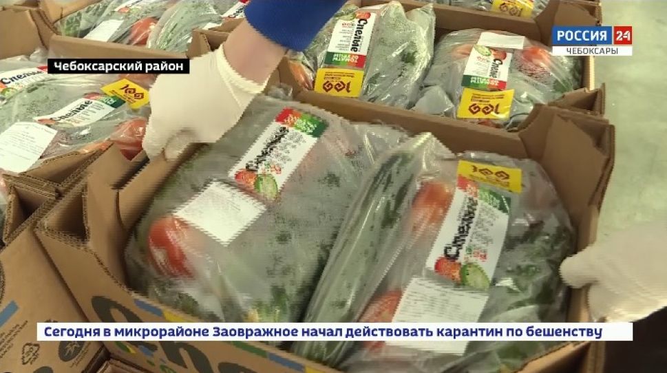     Предприятия АПК Чувашии предоставляют продукцию пожилым     