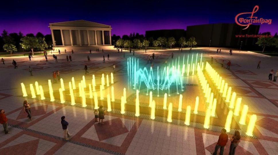  Чебоксарцы выбирают мелодии для музыкального фонтана на Красной площади  