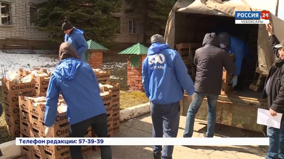 Волонтеры Чебоксар получили 500 килограммов овощей 