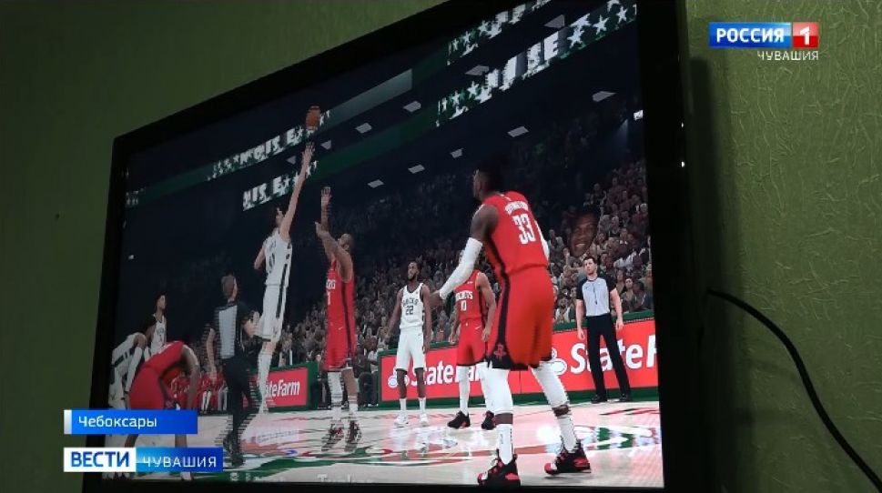 «Чебоксарские ястребы» проводят тактические тренировки на спортивном симуляторе