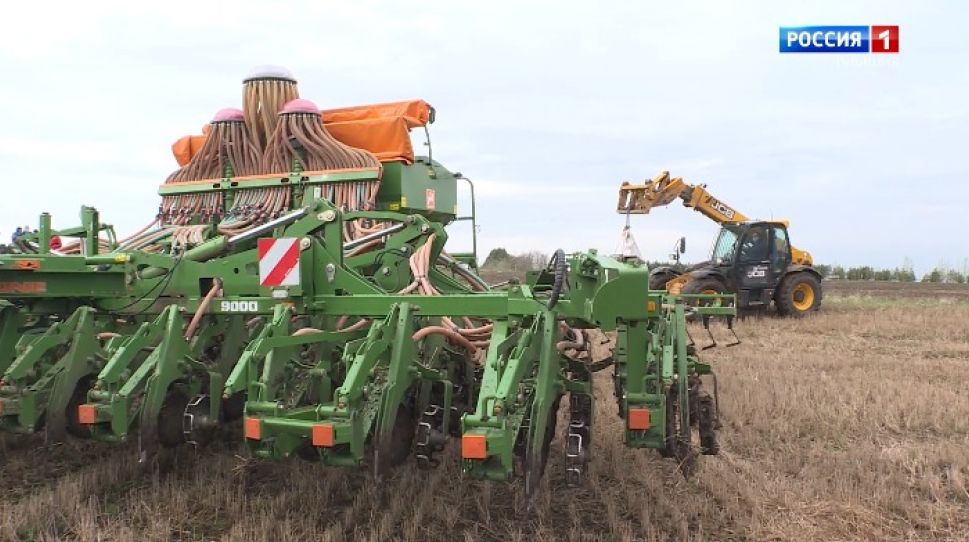 Благодаря новой технике аграрии Чувашии могут сеять по 400 гектаров в день