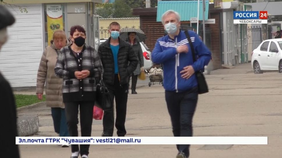 В Чебоксарах проверяют соблюдение масочного режима