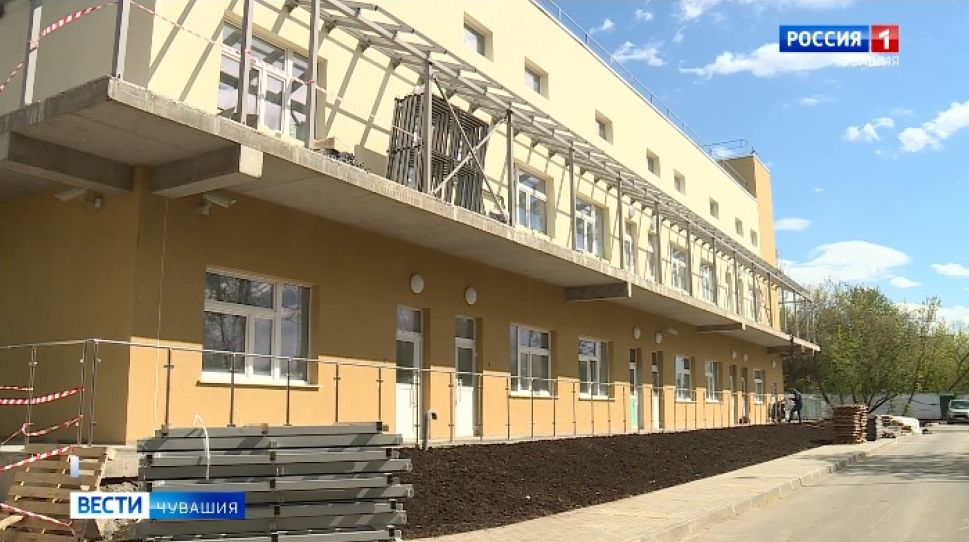 В Чебоксарах завершается строительство нового корпуса инфекционки