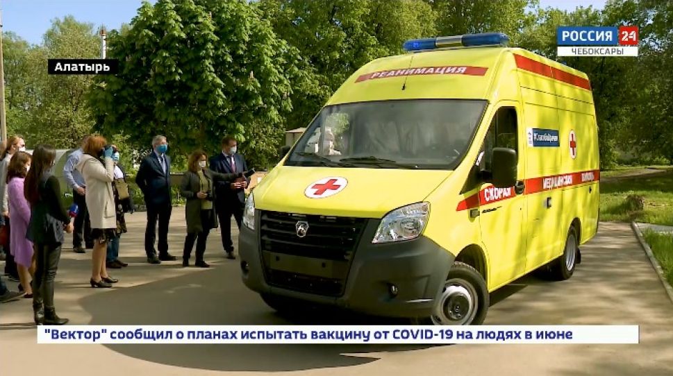 Алатырю подарили реанимобиль за 4 млн. рублей 