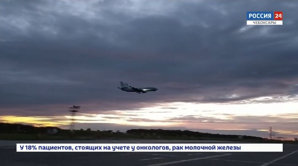 В Чебоксарском аэропорту возобновили рейс Чебоксары-Москва