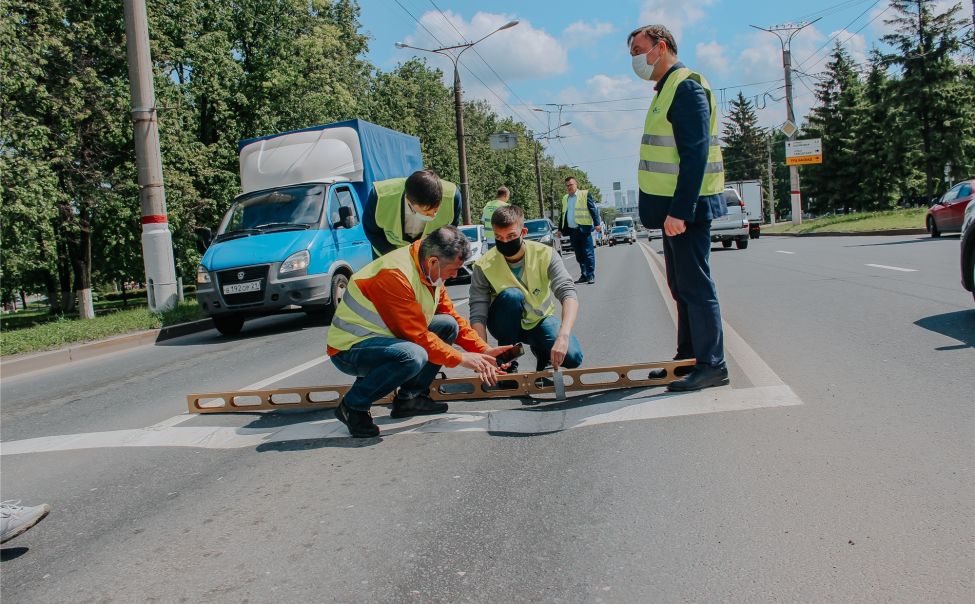 В Чебоксарах проверили 7 гарантийных дорожных объектов