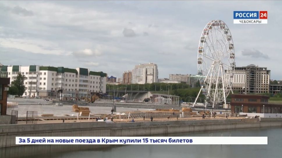 Красную площадь в Чебоксарах откроют ко Дню Республики