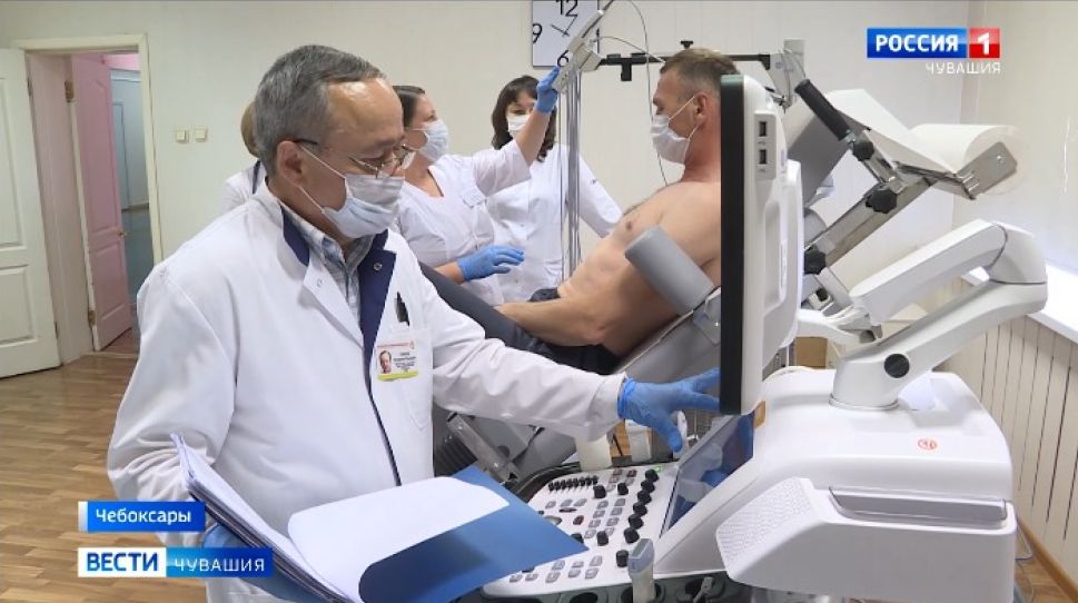 В Чебоксарах в кардиодиспансере установили новое оборудование для обследования сердца