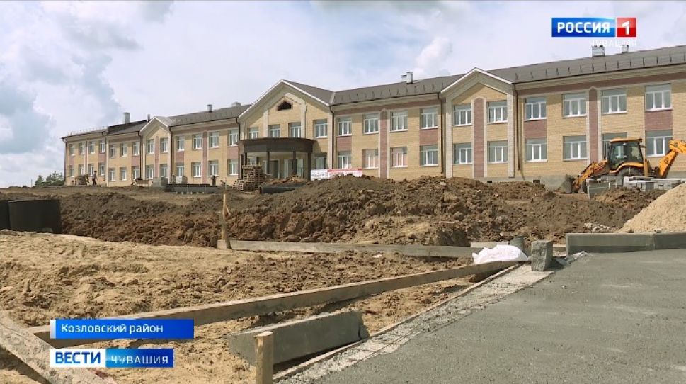 Новую школу в Козловском районе откроют к 1 сентября