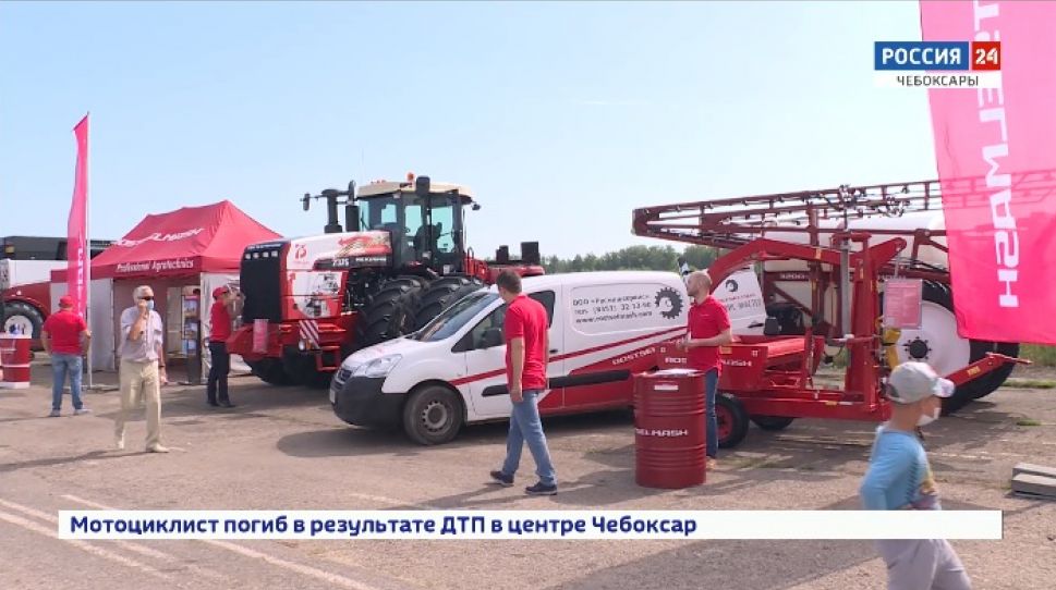 В Чувашии производители сельхозтехники представили новую технику