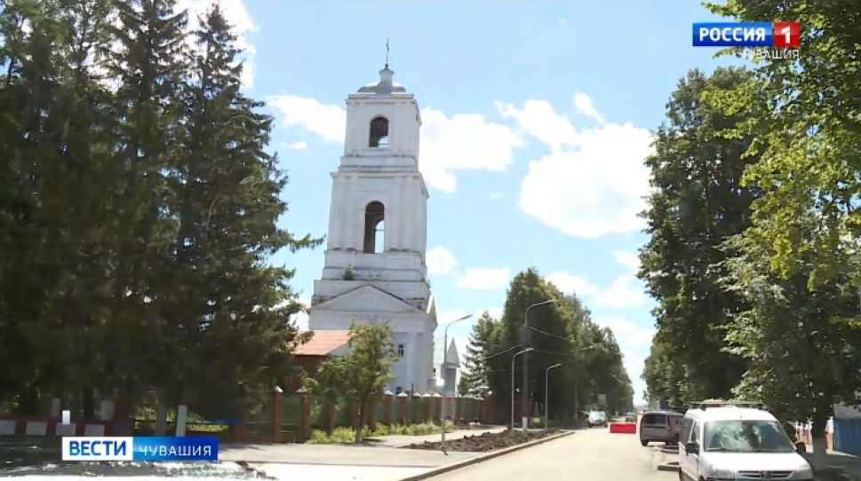 В Ядрине завершается благоустройство исторического центра