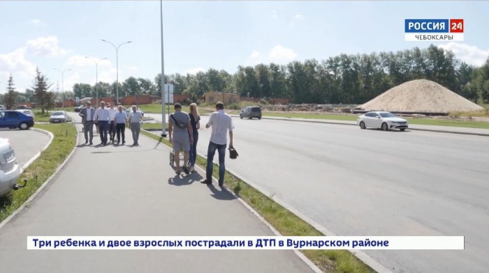 В Чебоксарах новую автодорогу в микрорайоне "Университетский-2" откроют к осени