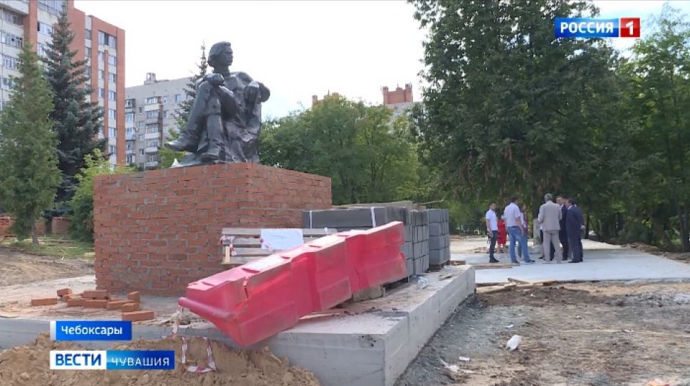 Сквер М.Горького в Чебоксарах благоустроят ко Дню города