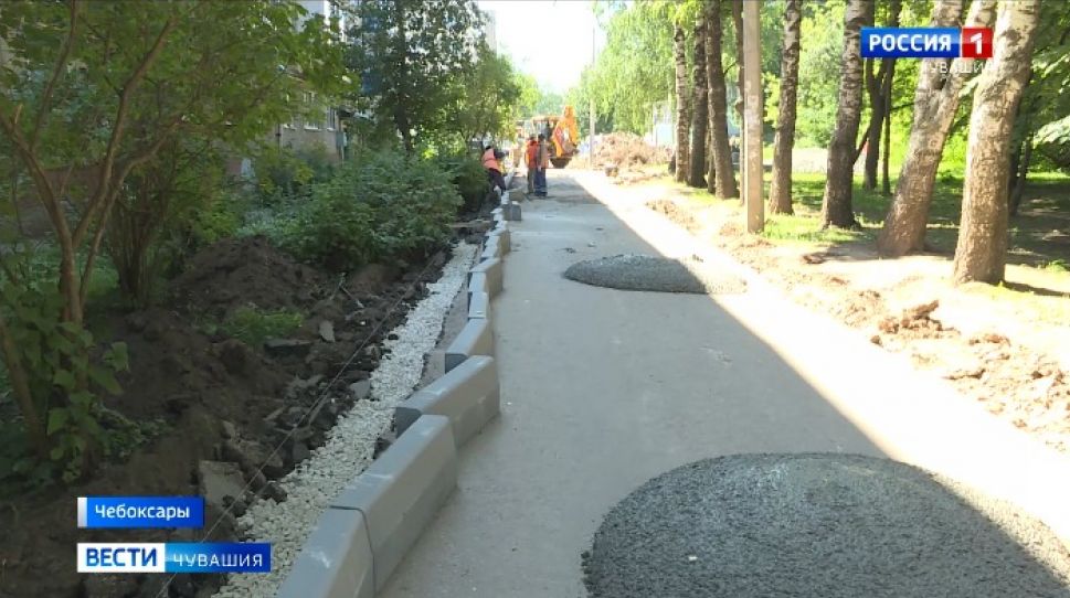 Дворы Московского района Чебоксар преобразятся ко Дню города