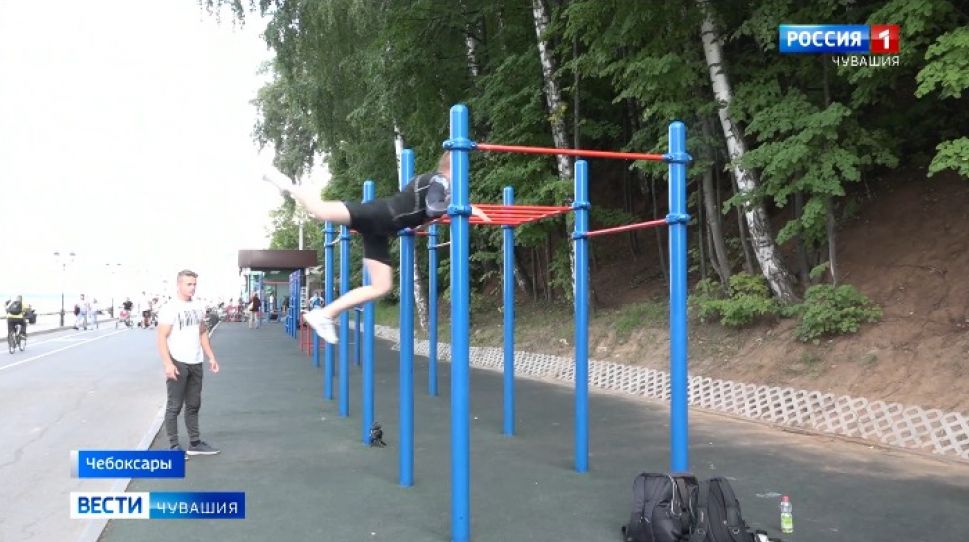 В Чебоксарах прошел воркаут-баттл