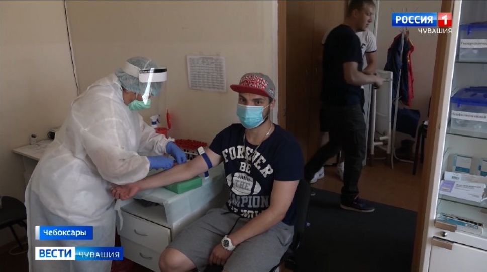 Чебоксарские «Богатыри» еженедельно сдают тесты на COVID-19