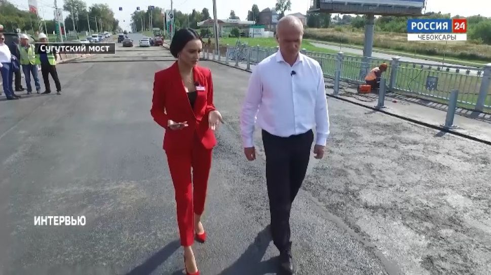 Алексей Ладыков объяснил, почему  Сугутский мост в Чебоксарах не сдадут к 1 сентября