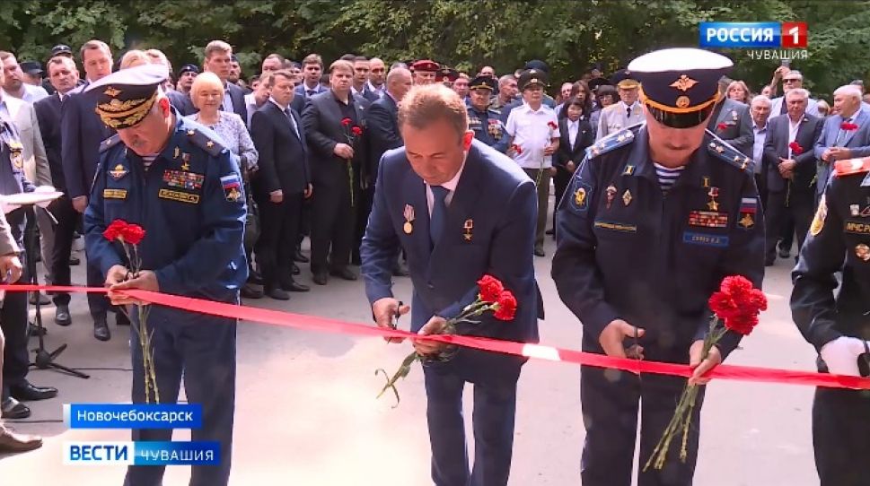 В Новочебоксарске торжественно открылась Аллея Памяти