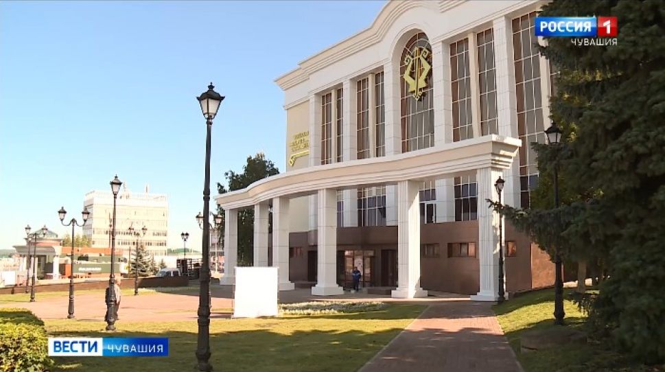 Ремонт Чувашской государственной филармонии завершен на 90%