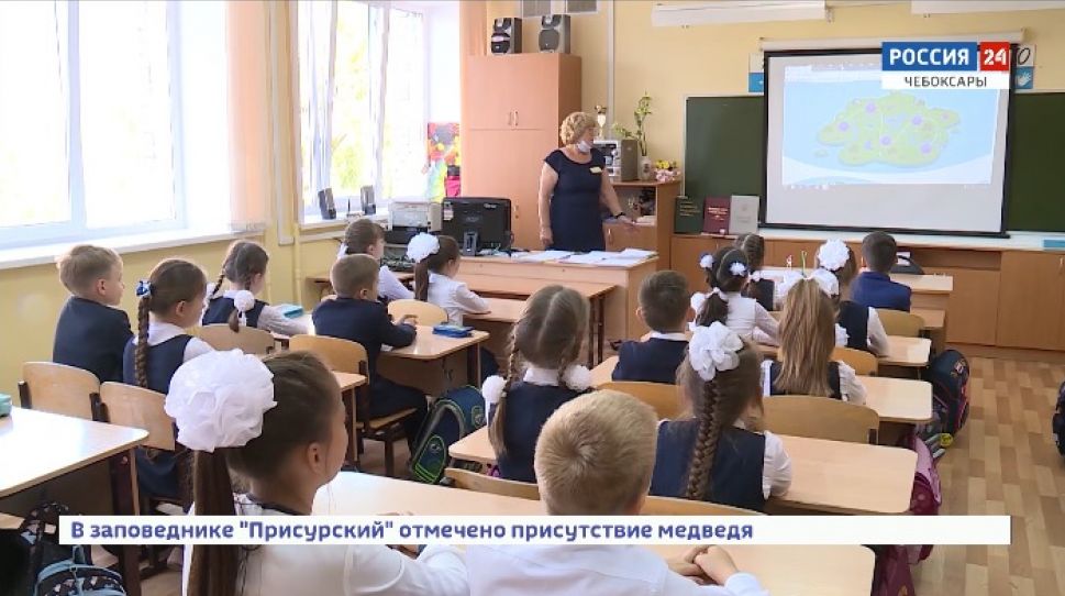 В Чебоксарской школе прошел урок, посвященный проблемам экологии