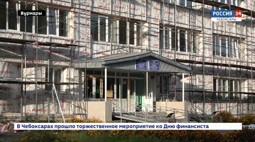В вурнарской школе №1 над ремонтом будут работать сразу несколько подрядчиков