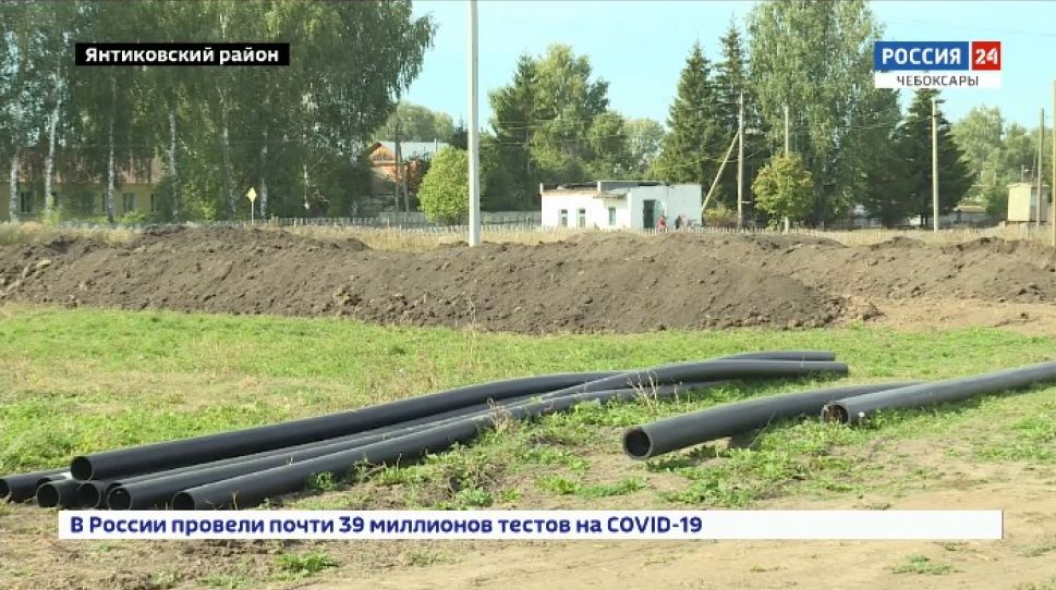 Из-за халатности подрядчика запуск очистных сооружений в Янтиково перенесли