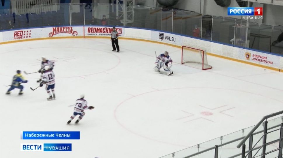 ХК "Чебоксары" провели две товарищеские игры с ХК "Челны"