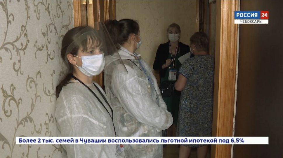 Жители Чувашии воспользовались возможностью проголосовать на дому