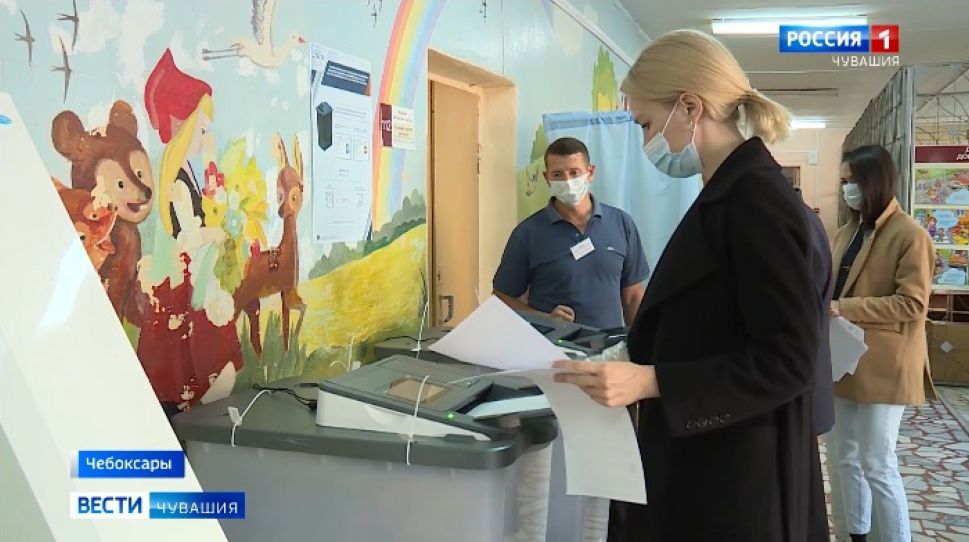 Первые лица Чувашии проголосовали на выборах