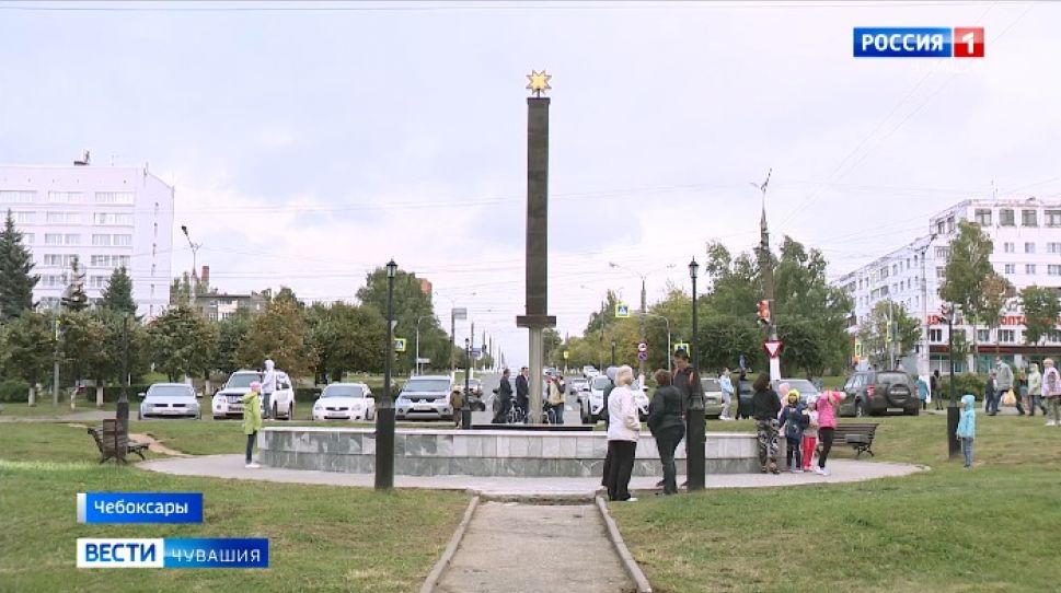 В Чебоксарах спустя 5 лет заработал фонтан «Часы»