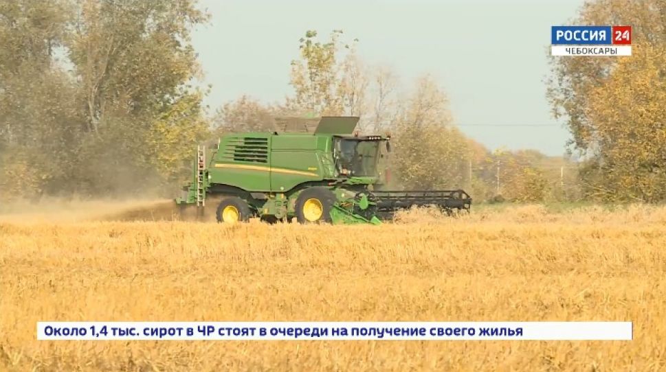 О высоких результатах аграриев Чувашии в программе "АгроЧувашия" 9 октября на канале "Россия 24"