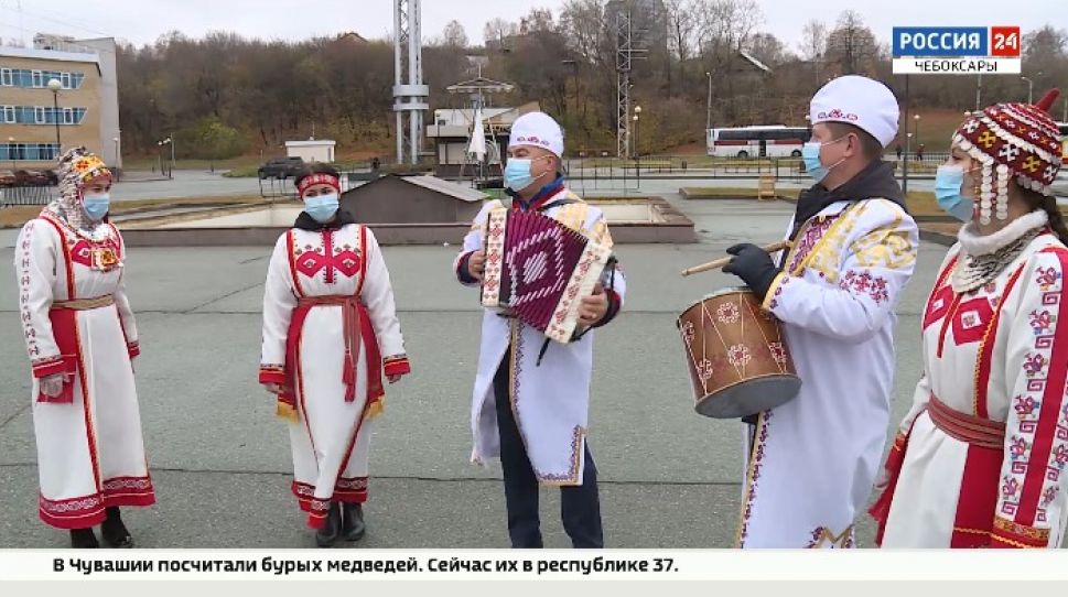 Театрализованным представлением встречают туристов в Чувашии