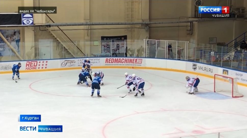 ХК "Чебоксары" одержал 11 побед подряд в матчах первенства ВХЛ