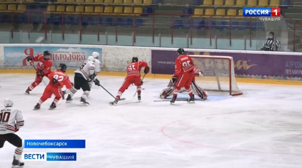 Новочебоксарский "Сокол" уступил глазовскоому «Прогрессу» 1:7