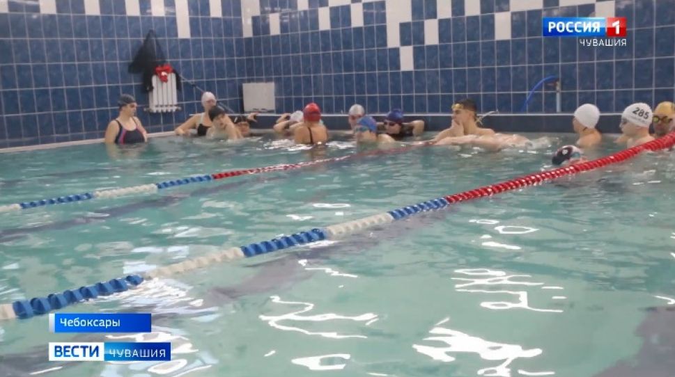 В Чебоксарах прошел мастер-класс по плаванию серебряного призера Олимпийских игр Владимира Предкина