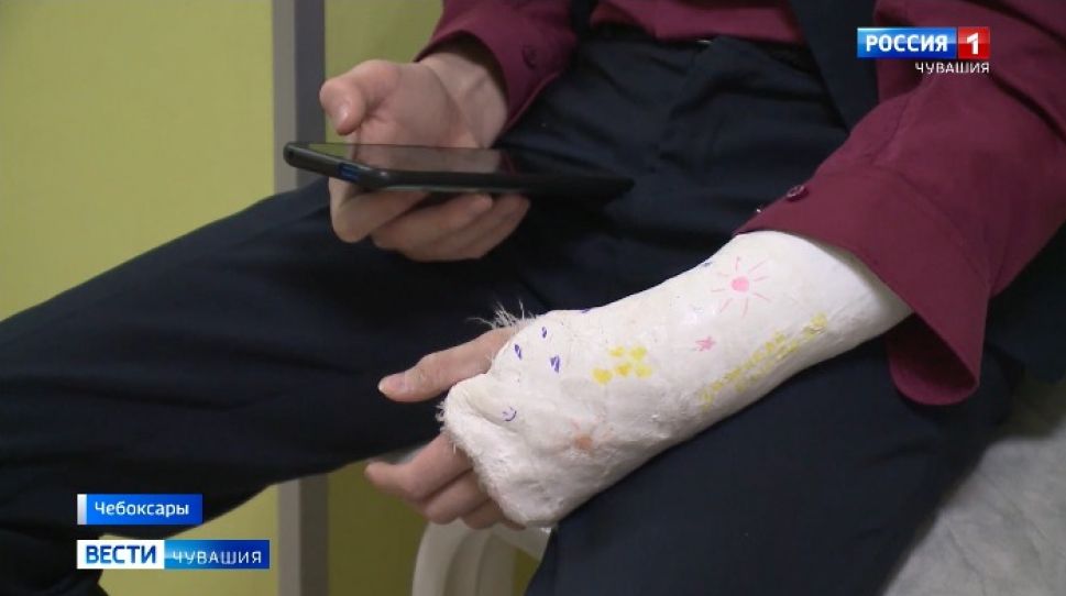 В травмпункт Республиканской детской больницы в Чебоксарах ежедневно обращаются около 50 детей