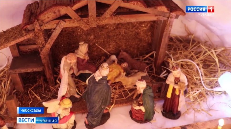 В Чувашской митрополии впервые провели конкурс «Рождественский вертеп»